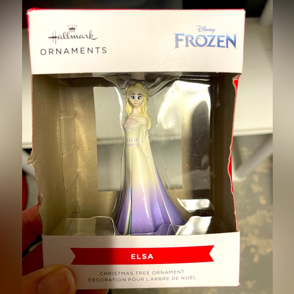 Frozen Elsa Christmas Ornament New in Box